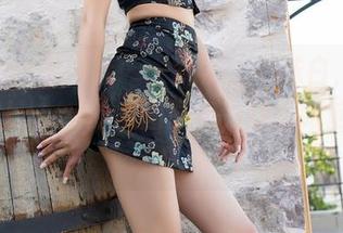 MiStar魅妍社 – 一抹黑，一抹白，绯月樱_Cherry的美图图包，让人眼前一亮！