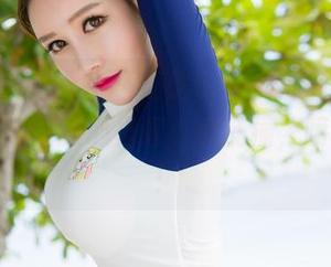 MiStar魅妍社 – 芝芝Booty的花嫁图包，纯粹得让我心里像小鹿乱撞，喷雾好吧！