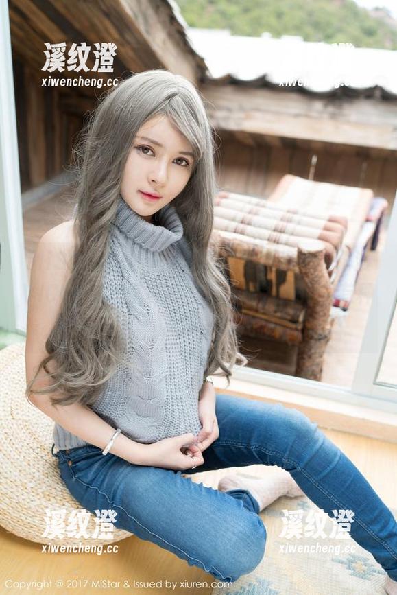 MiStar魅妍社 - 原图尽显真我，陈雅漫VICKY的居家写真，怎讲呢，随便就有种气质，总想多看几眼。