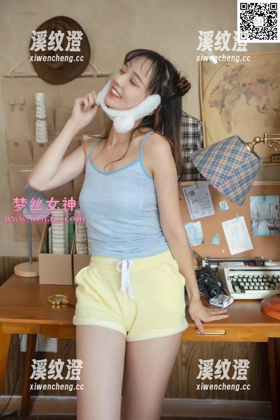 梦丝女神 - 在雪馨的最新女孩图册里，甚至连空气都充满了俏皮感，入境请小心呐！