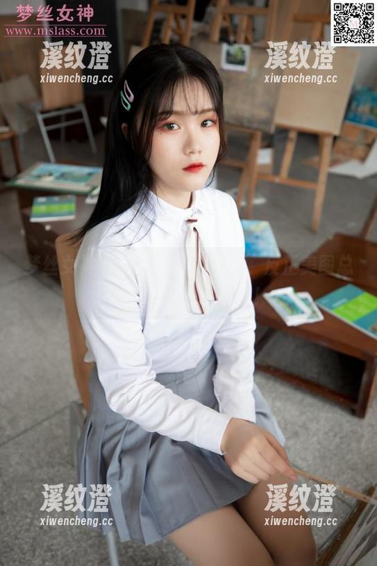 梦丝女神 - 魏婷婷的水手服，反正美图总能触发你的小心思！
